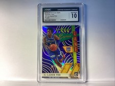 2019-20 De’Aaron Fox Express Lane PURPLE Insert Kings/Spurs 2026 Gem Mint 10