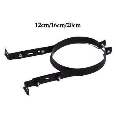Chimney Pipe Bracket Sturdy Stainless Steel Heat Resistant Vent Wall Strap
