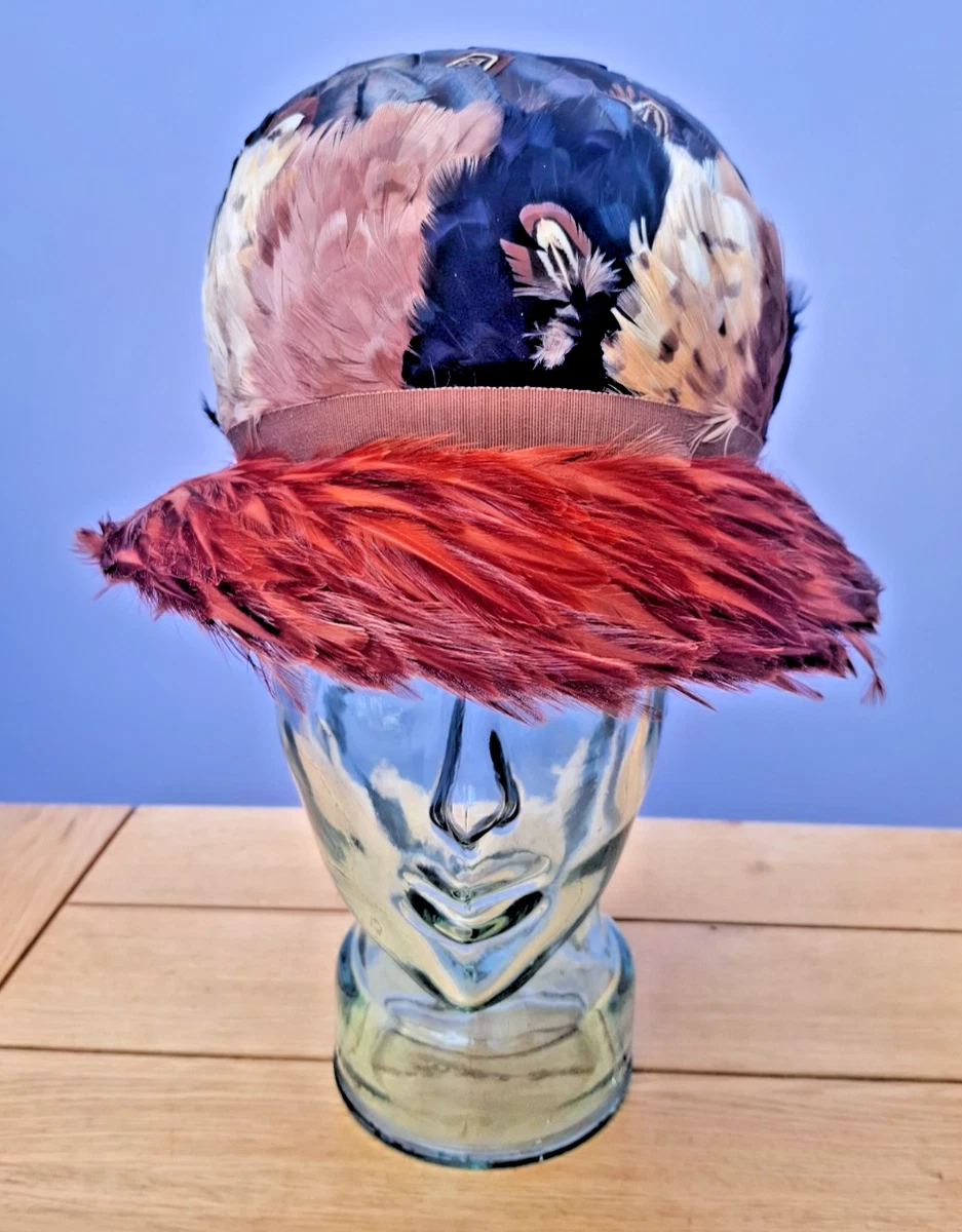 Feather Cloche Vintage Hats for Women for sale | eBay UK display picture 1
