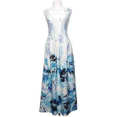 Bodyflirt Boutique, Maxikleid, Größe: 32/34, Blau/Weiß/Schwarz/Mehrfarbig #Ndr