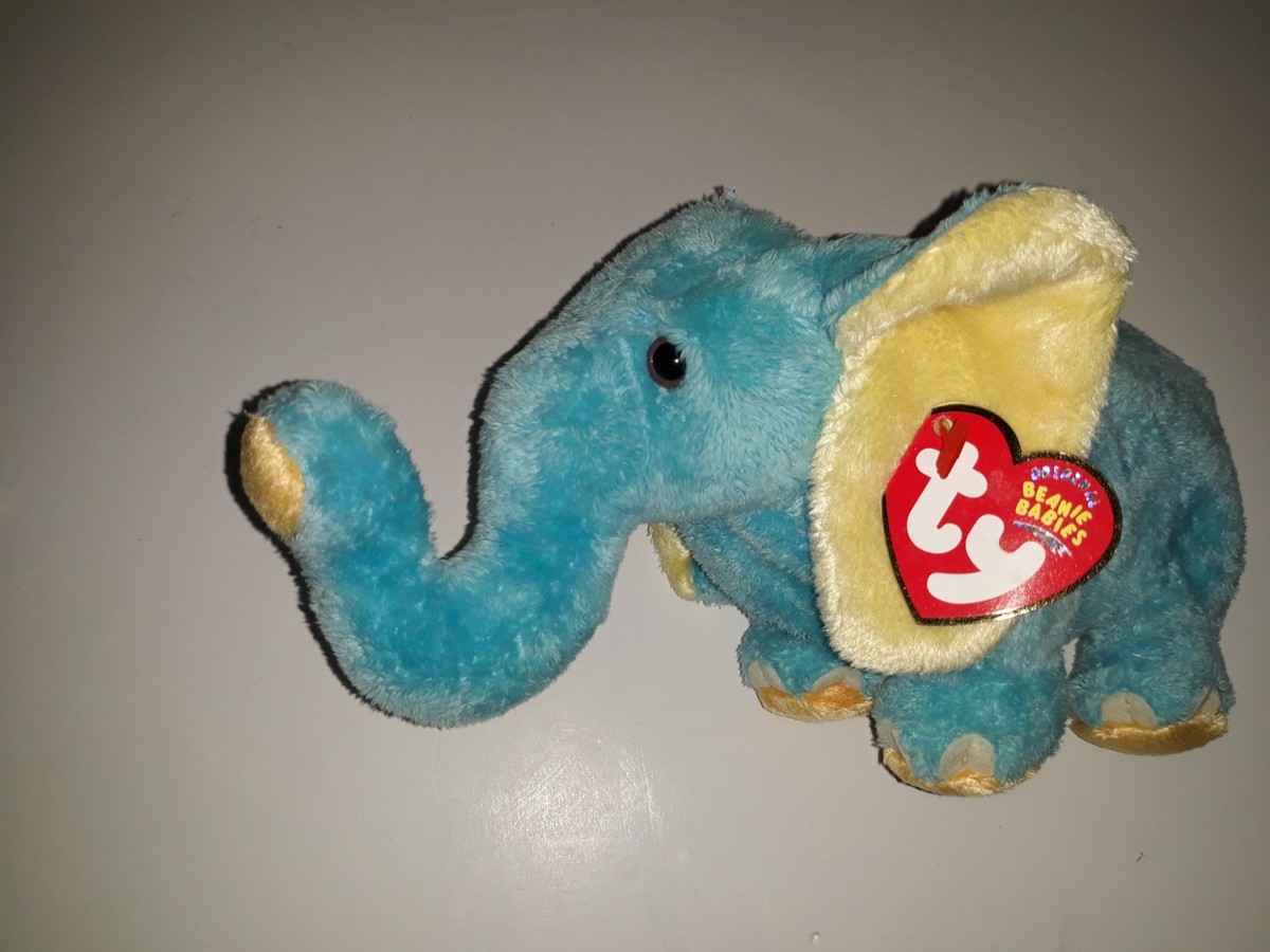 Ty Beanie Baby Jimbo The Circus Elephant 40064 With MINT Tags