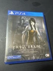 FATAL FRAME: MAIDEN OF BLACK WATER Brand New PS4 Game ASIAN Release, USA Seller
