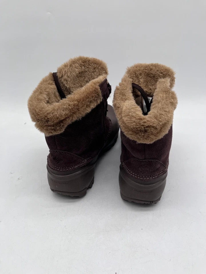 Columbia Sierra Summette Botas Cortas de Invierno Piel Sintética Marrón Para Mujer Talla 8.5 Foto 4 de 4