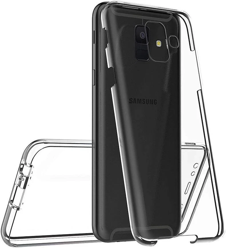 Coque pour Samsung Galaxy A6 2018 360° Transparente Antichoc | Intégrale - Photo 2/3
