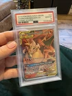 Pokemon 2019 Charizard & Braixen GX 22/236 Tag Team Cosmic Eclipse GEM MT PSA 10