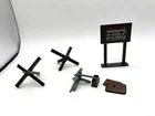 Vintage GI Joe Machine Gun Defense Unit Playset ARAH 1984 - COMPLETE (BG stands)