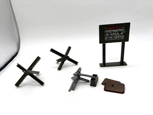 Vintage GI Joe Machine Gun Defense Unit Playset ARAH 1984 - COMPLETE (BG stands)