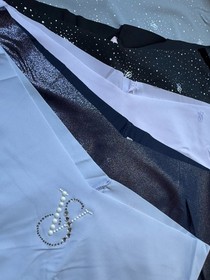 Lot 5 Victoria&rsquo;s Secret sz M No-Show Cheeky Tanga Panty Bundle Pack Cheekster