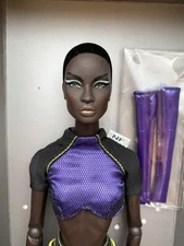 Adrenaline Rush Dominique Makeda Doll Integrity Toys ~ Doll, Partial Outfit