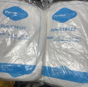 Zippered PermaGard AllGard Disposable Protective Coverall C18122 2XL