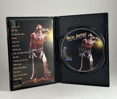Rick James Super Freak Live 1982 (DVD, 2005) | eBay