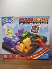 ThinkFun Rush Hour Traffic Jam Logic Game Wit...