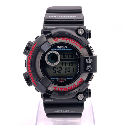 k*a様 CASIO G-SHOCK DW-8200-1A FROGMAN Casio G-Shock DW-8200-1A FROGMAN TITANIUM Black Quartz JAPAN with