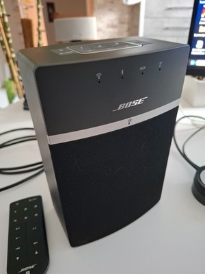 Bose SoundTouch 10 Lautsprecher schwarz mit Fernbedienung