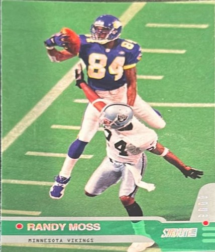 Randy Moss #70 — 2000 Stadium Club football card