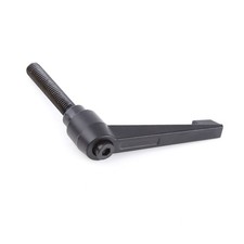 Black Adjustable Clamping Lever Handle Locking Male Thread Screw M10 40 CHU