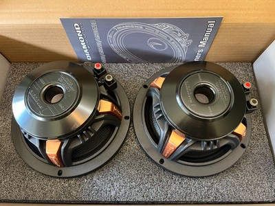 Diamond Audio MS65NEO 6.5'' Neo Midrange Car Audio Pro Audio Mid Speaker Pair