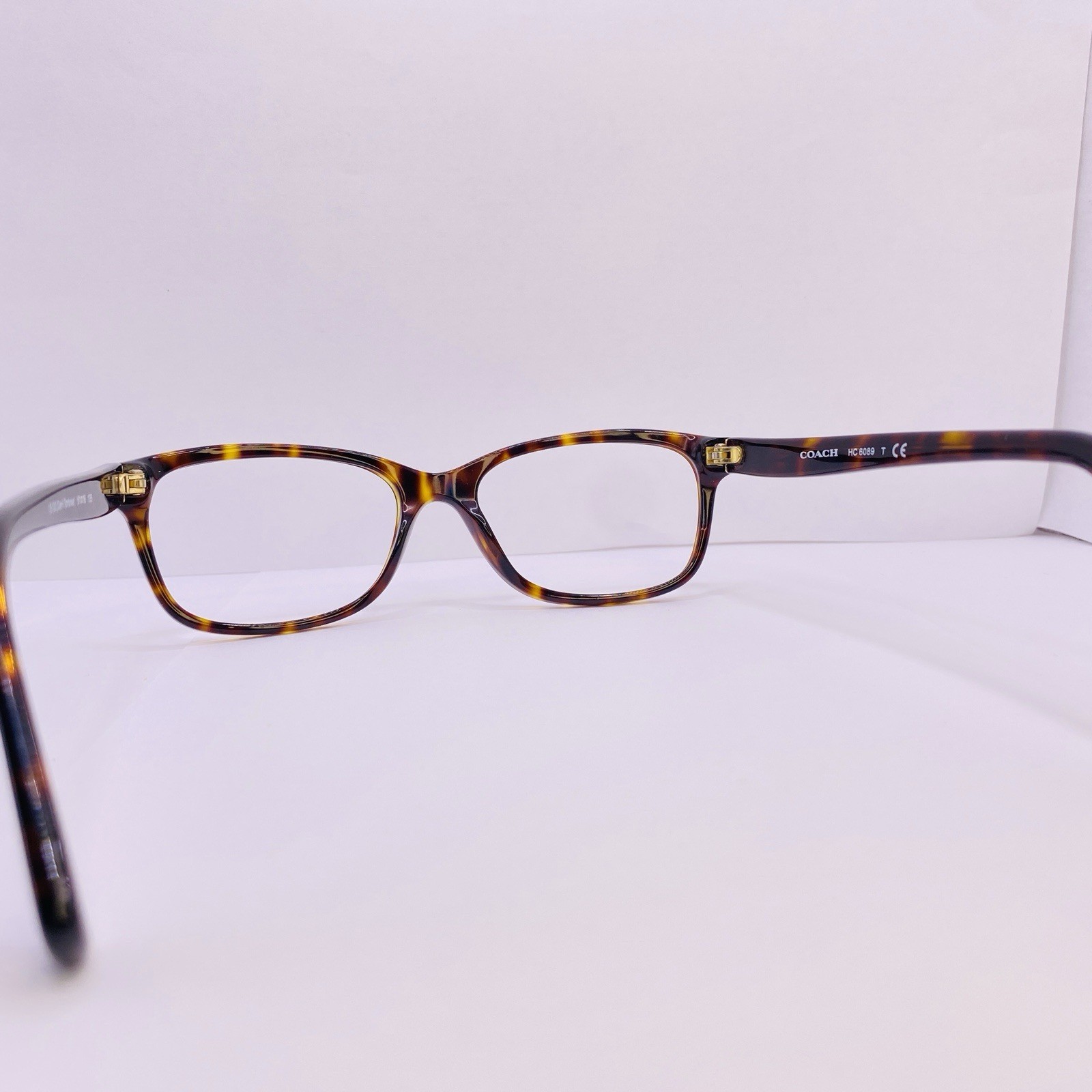 Coach Eyeglasses Authentic HC 6089 5120 Dark Tortoise 51 [] 16 135  Authentic thumbnail 10