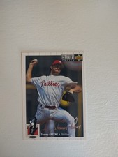 1994 Upper Deck Collector's Choice - Tommy Greene #115 Silver Foil Signature