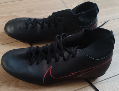 Nike Mercurial Superfly 7 Größe UK 5,5 schwarz & rot - portofrei
