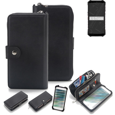 Geldbörse Etui für Ulefone Armor X9 Pro Schutz Hülle Handy Hülle Wallet Case