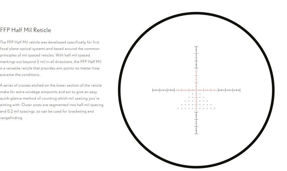 Hawke Sidewinder 30 SF FFP 4-16x50 FFP Half Mil Gen 2 Sidewheel Sunshade 17450 - Image 3 of 4
