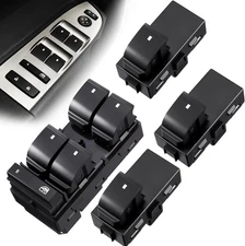 Driver Side & 3 Pcs Passenger Power Window Switch for 07-13 Chevy Silverado US