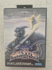 Sega Mega Drive Super Hydlide Video Game Complete Edition. Great Condition!