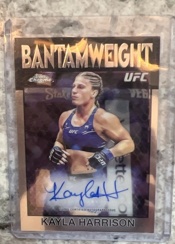 2026 Topps Chrome UFC - 1986 Topps Signatures Kayla Harrison #86S-KH (AU)
