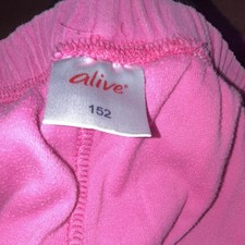 alive Mädchen Jogginghose Rosa Gr. 152 Baumw...