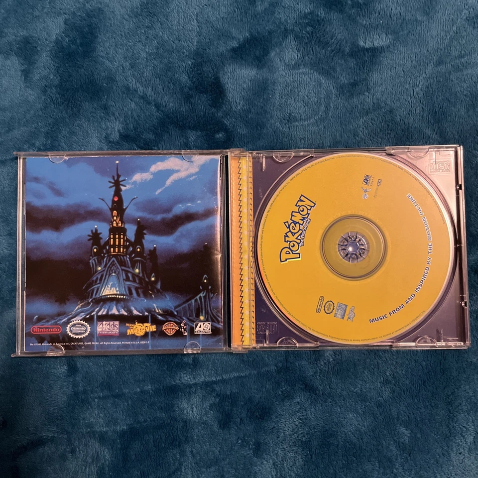 Pokemon The First Movie Soundtrack (1999 Nintendo/WB Records 16 Track Audio CD) - Image 3 of 4