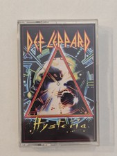 Def Leppard - Hysteria Cassette Tape 1987 Mercury Records - Chrome CrO2