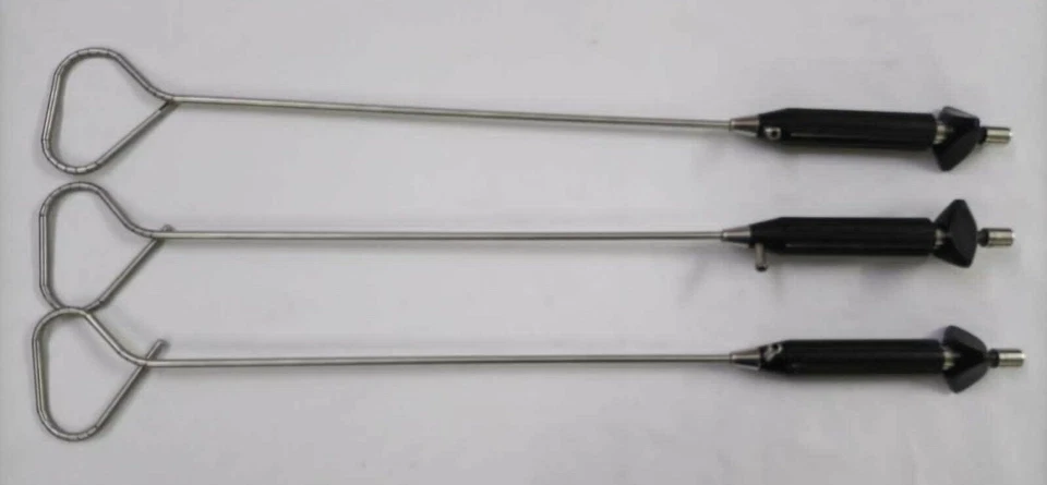 3pc Laparoscopic Liver Retractor 5mmx330mm Reusable Surgical Instruments - Image 2 of 4