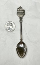 Vintage ORTHODOX PATRIARHIA BUKAREST Romania EPNS Collectible Souvenir Spoon 4.5