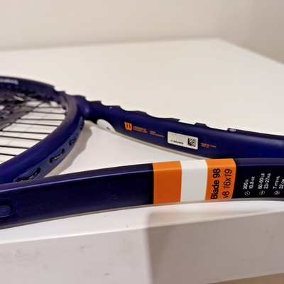 New Wilson Blade 98 v8 305 Gr 4 1/4 16x19 Roland Garros Edition | eBay