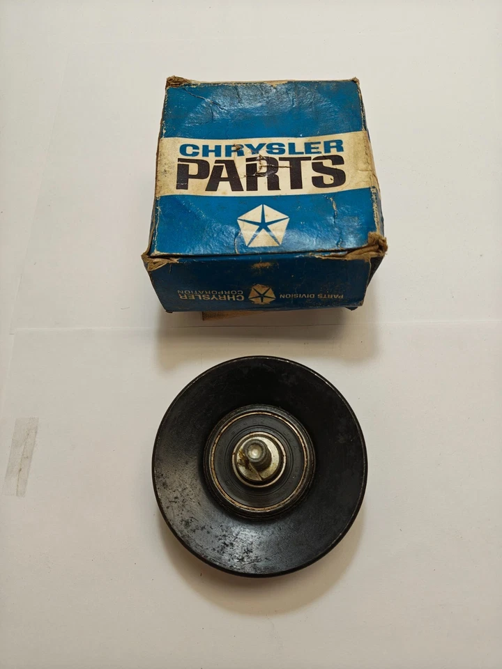 1962-1969 Dodge Plymouth Chrysler 300 Duel Belt A/C Idler Pulley 2780992 NOS. - Image 4 of 4