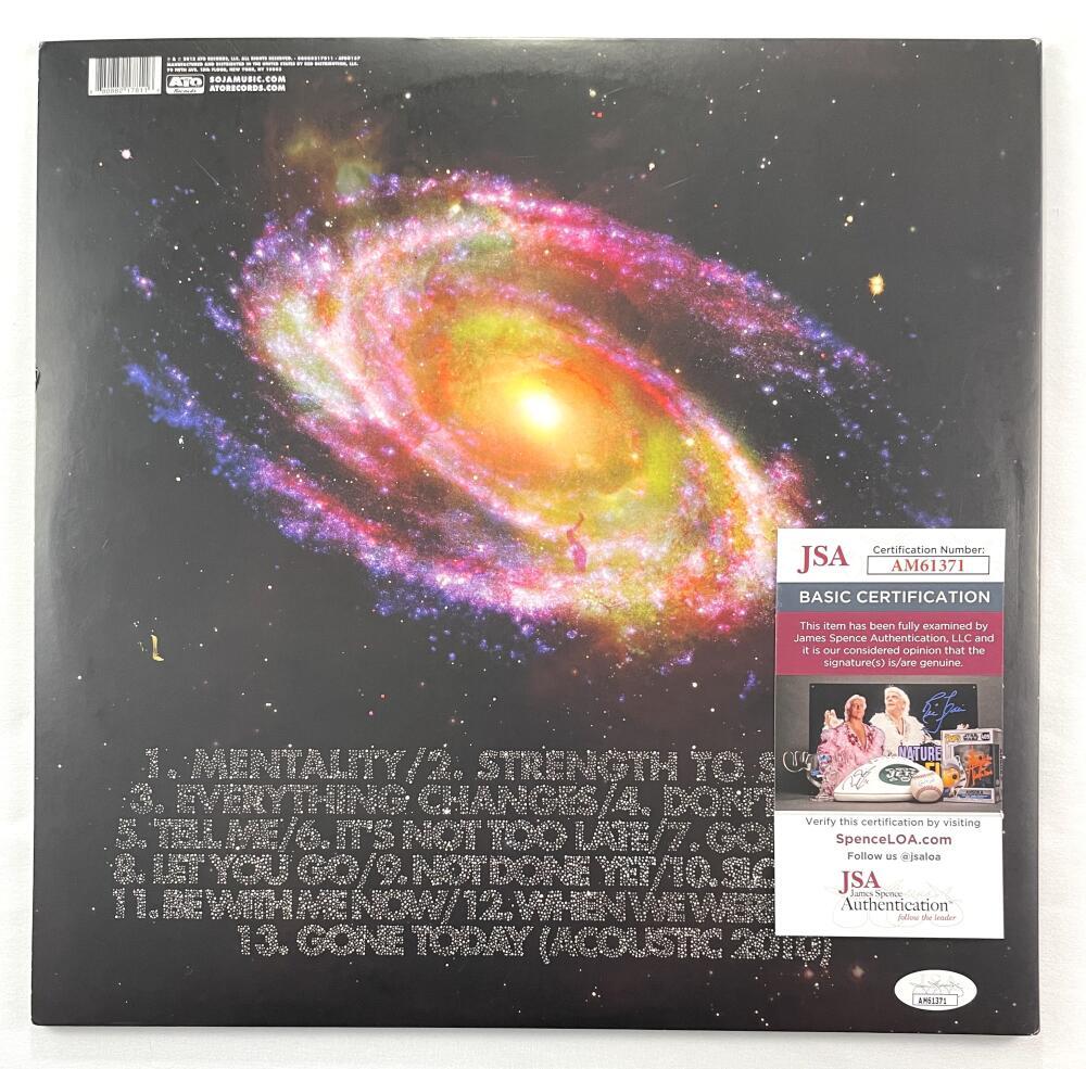 SOJA Full Band Signed Autograph Album Vinyl Record - Strength to