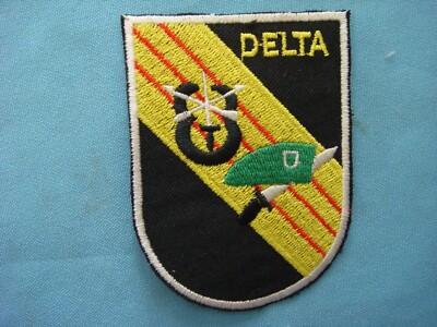 VIETNAM WAR PATCH, US 5th SF GROUP SFOD B-52 PROJECT DELTA | eBay