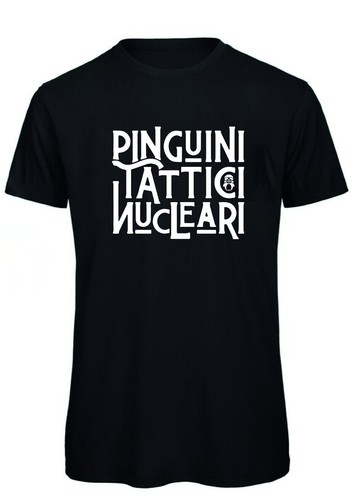 Tshirt logo retro PINGUINI TATTICI NUCLEARI musica concerto - Imagen 1 de 3