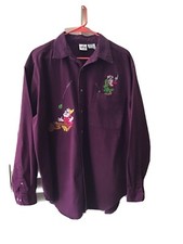 Disney Snow White feat. Dopey  Doc embroidered shirt, vintage 1990s