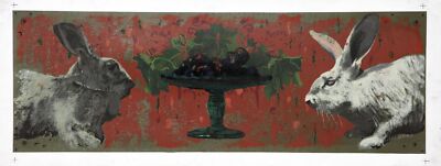 Luis Serrano Spanish signed limited edition original art print on Canvas n2