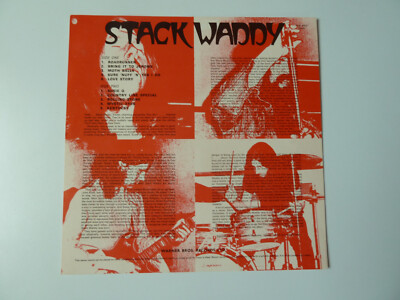 STACK WADDY ORIGINAL INSERT STACK WADDY 1. LP LÖWENZAHN 8003 JOHN PEEL UK LABEL