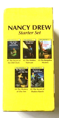 Nancy Drew Starter Set Book 1-5 by Carolyn Keene 2012 Hardcovers