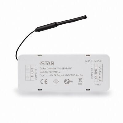 Zigbee Controller Smarthome RGBW Controller 12-36V DC  bis 5A