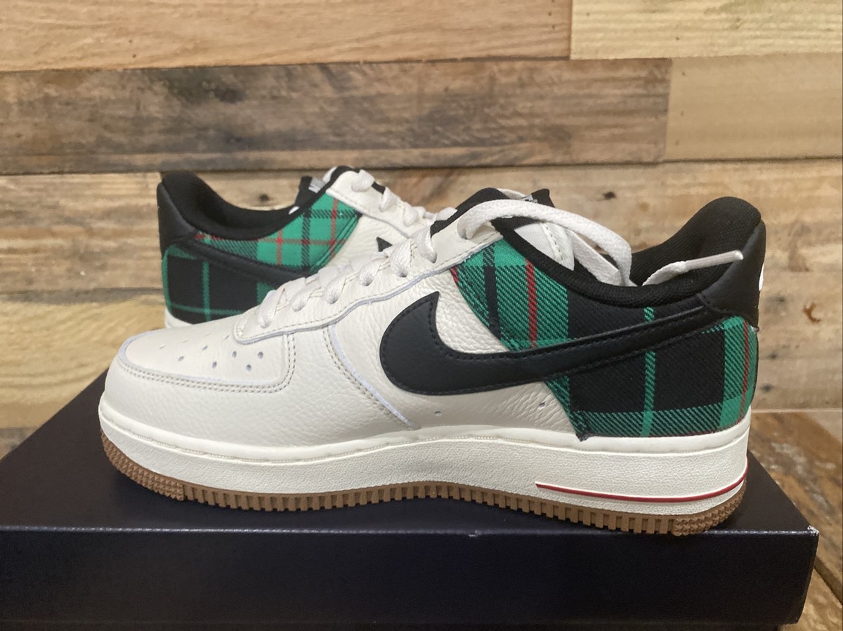 Nike Air Force 1 Low '07 LX Plaid Pale Ivory Stadium Green DV0791