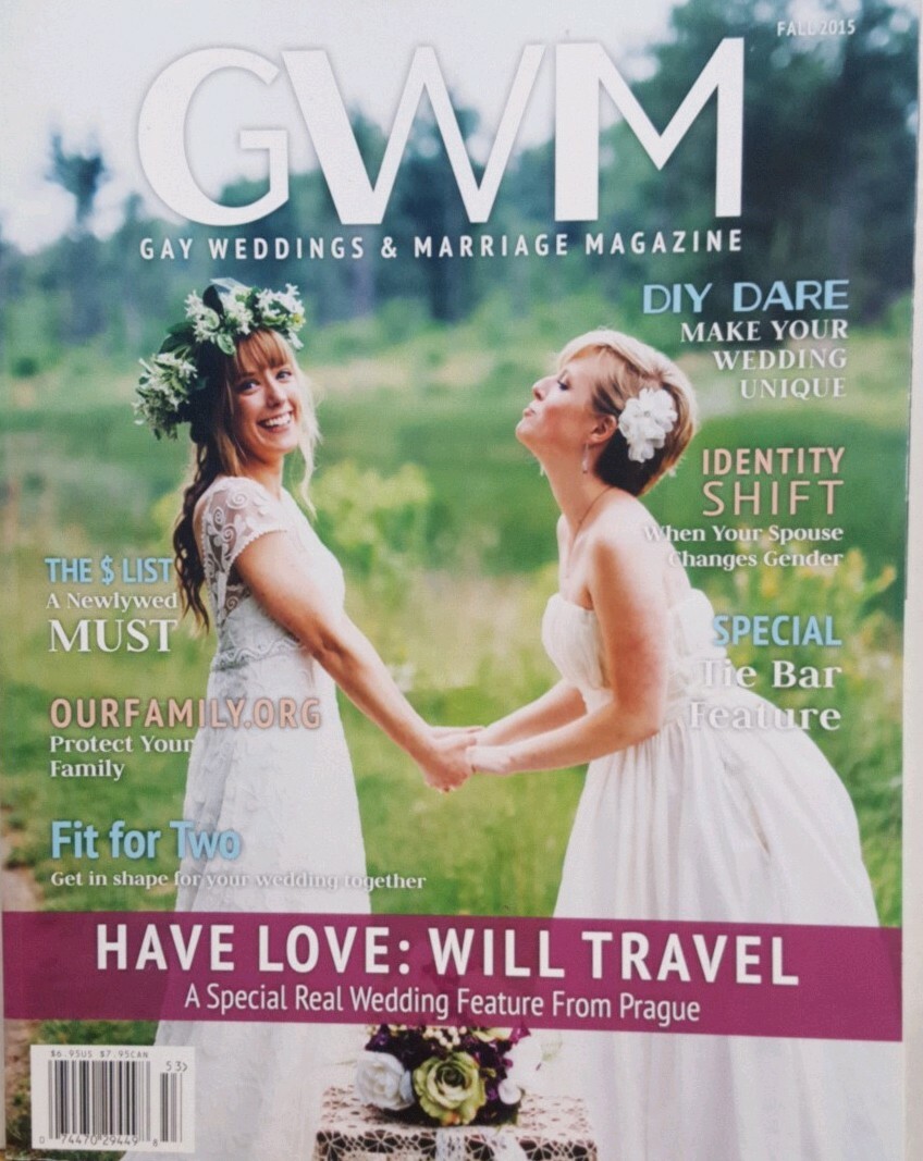 GWM Gay Weddings Marriage Magazine Fall '15 Lesbian GLBTQ FREE