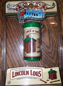 world's smallest lincoln logs