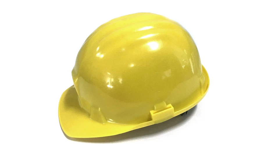 Schutzhelm gelb Bauhelm Arbeitshelm Bauarbeiterhelm EN397 Gr 53-61 Arbeitshelm - Bild 1 von 1