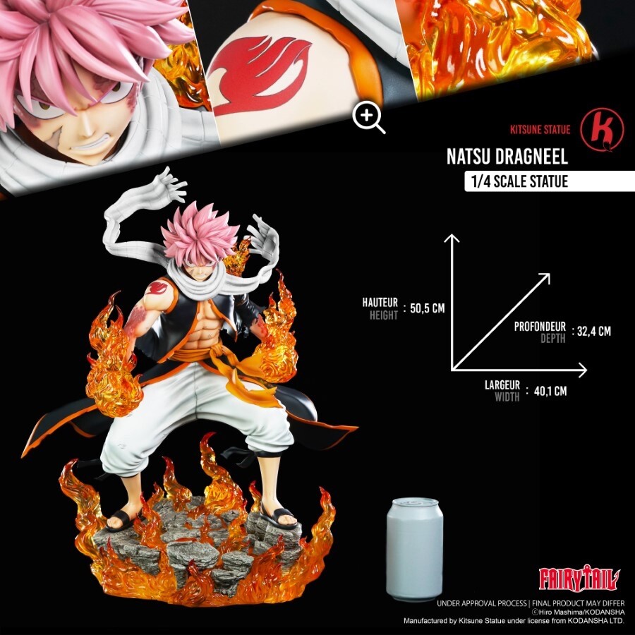natsu*　1207 PREORDER SEPTEMBER 2025 FAIRY TAIL STATUE NATSU DRAGNEEL 51