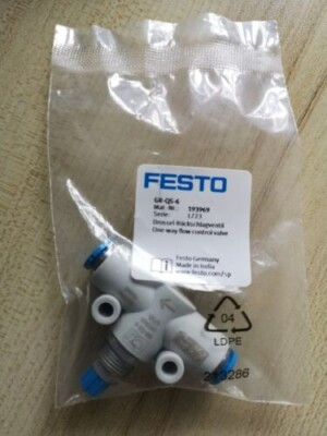 1PCS Festo GR-QS-6 193969 Control Valve New One Free Shipping